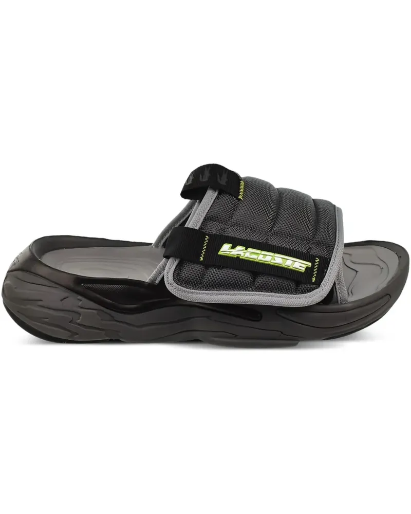 Lacoste Ace Pantoletten - Grau Grau
