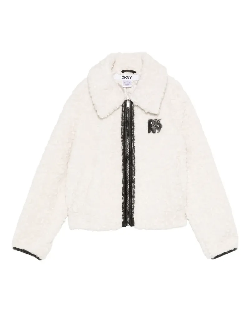 DKNY Jacke mit Reißverschluss - Weiß Weiß