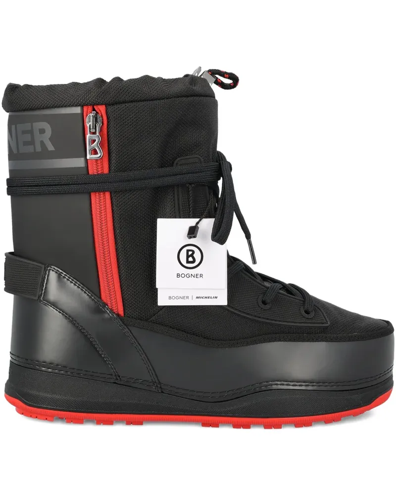 Bogner Laax 8 Schneestiefel mit Schnürung - Schwarz Schwarz