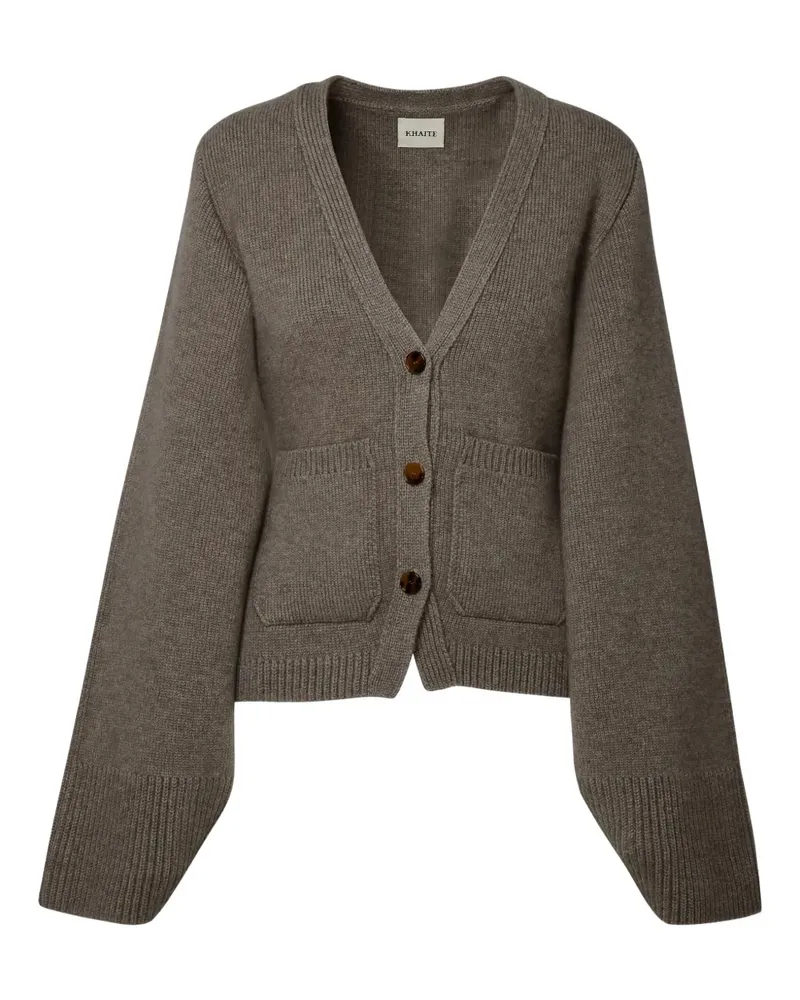 KHAITE Scarlet Cardigan - Braun Braun