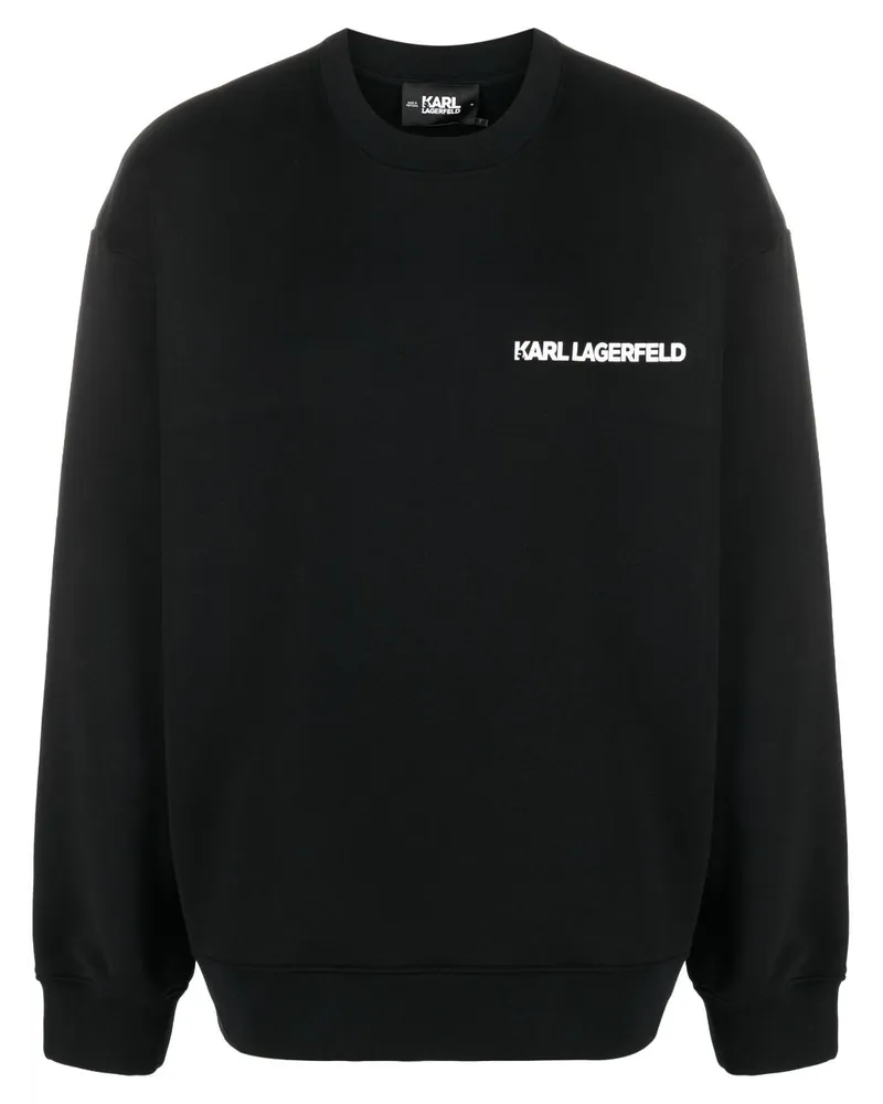 Karl Lagerfeld Ikon Outline Sweatshirt - Schwarz Schwarz