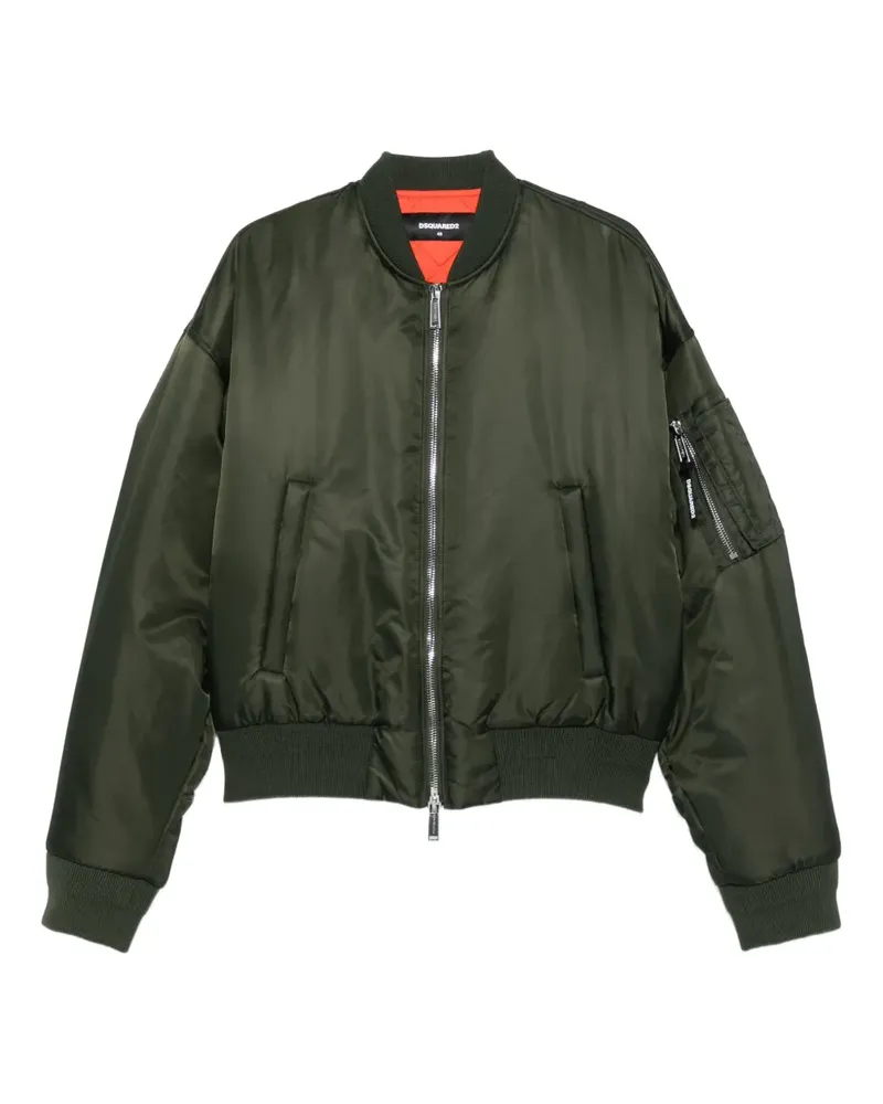 Dsquared2 zip-front bomber jacket - Grün Grün