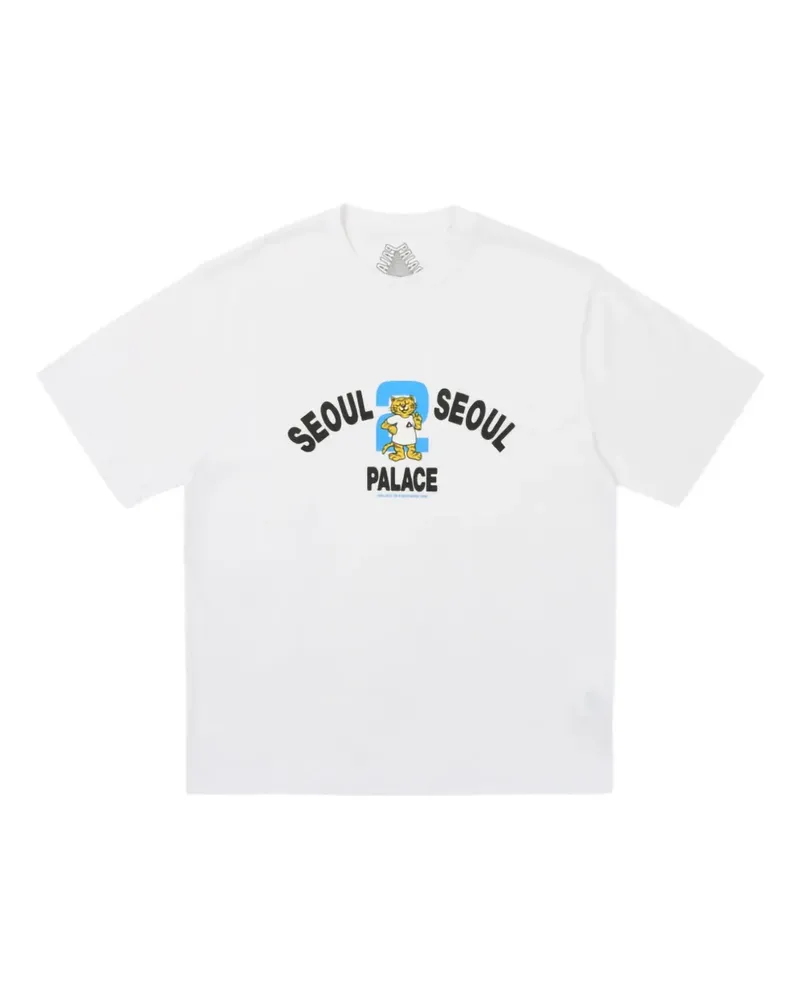 PALACE Seoul 2 Seoul T-Shirt - Weiß Weiß