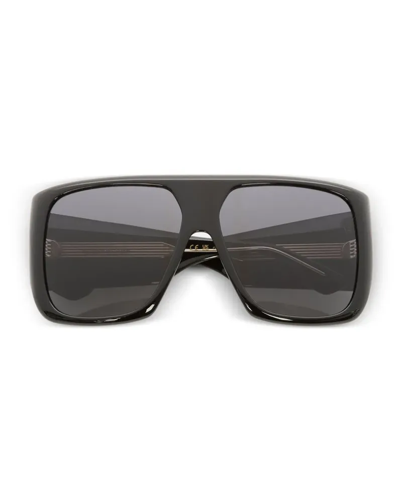Victoria Beckham Sonnenbrille im Oversized-Look - Schwarz Schwarz