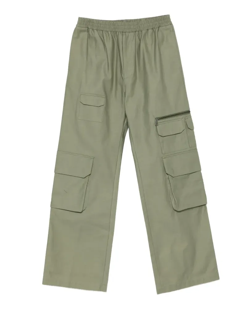 QASIMI pocket cargo trousers - Grün Grün