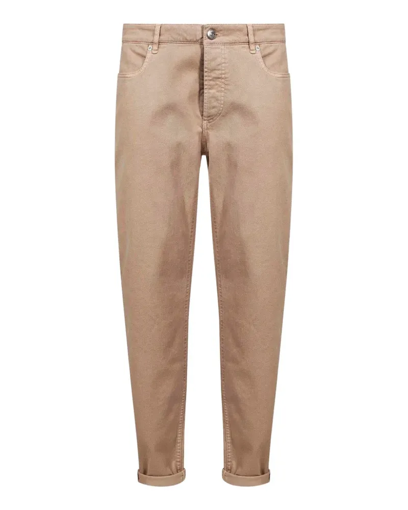 Brunello Cucinelli straight-leg jeans - Nude Nude