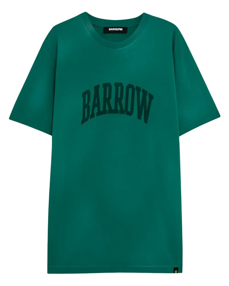 BARROW T-Shirt mit Logo-Print - Grün Grün