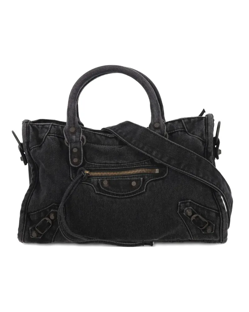 Balenciaga Le City Tote Bag - Schwarz Schwarz