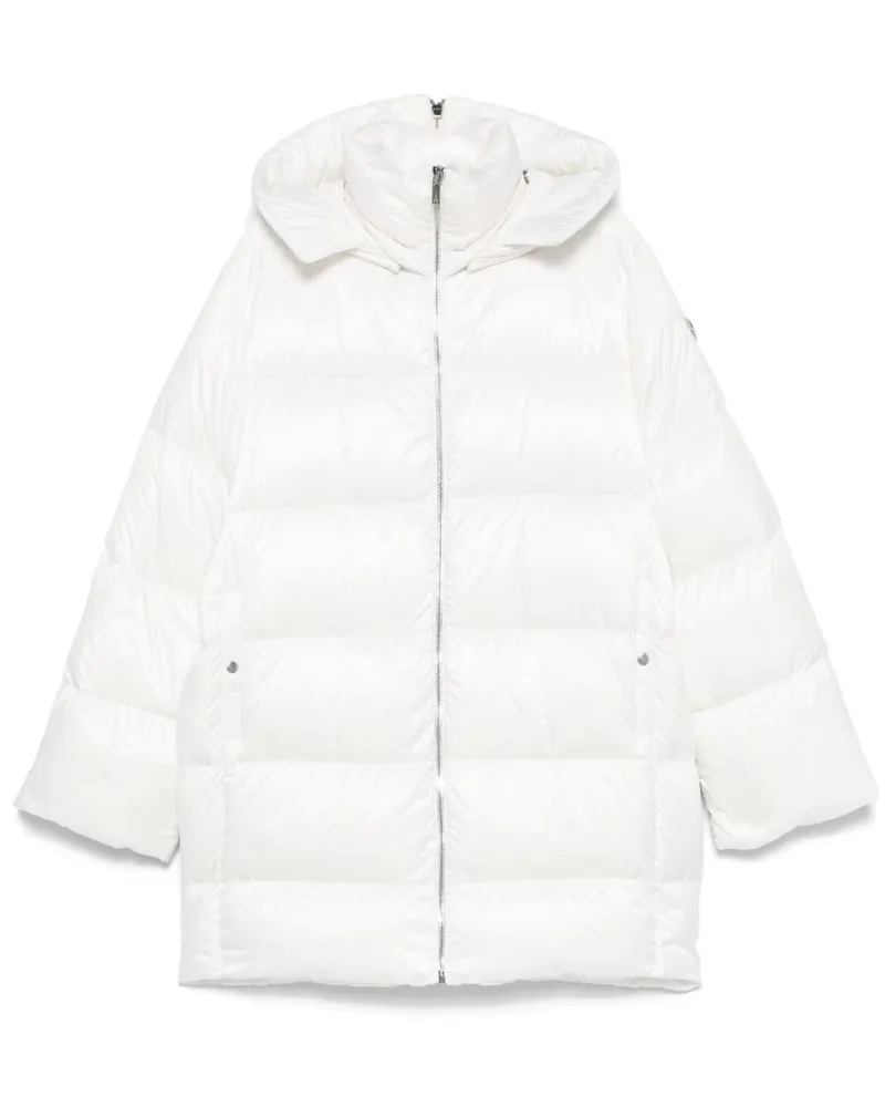 Moncler Cyclopic Mantel - Weiß Weiß