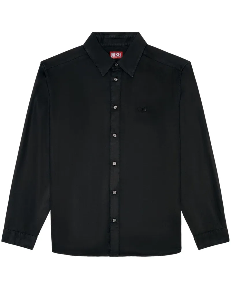 Diesel S-Simply-C Hemd - Schwarz Schwarz