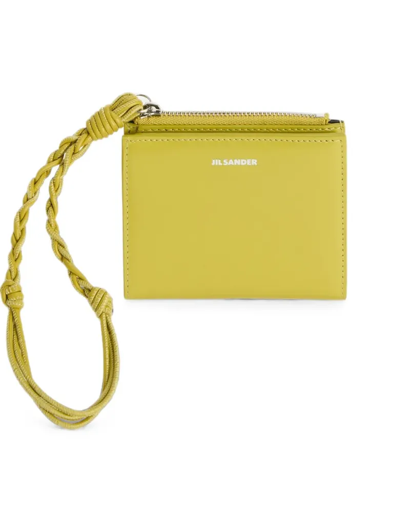 Jil Sander Tangle Wallet Mini - Grün Grün