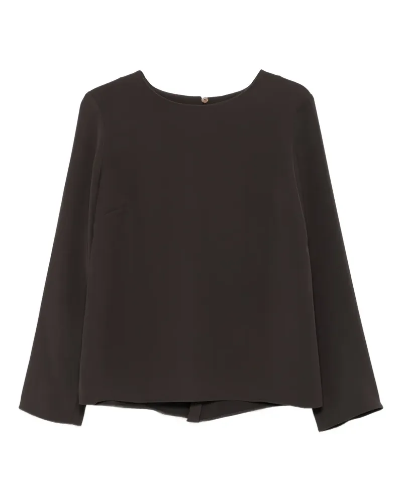 P.A.R.O.S.H. P.A.R.O H. Langärmelige Bluse - Braun Braun