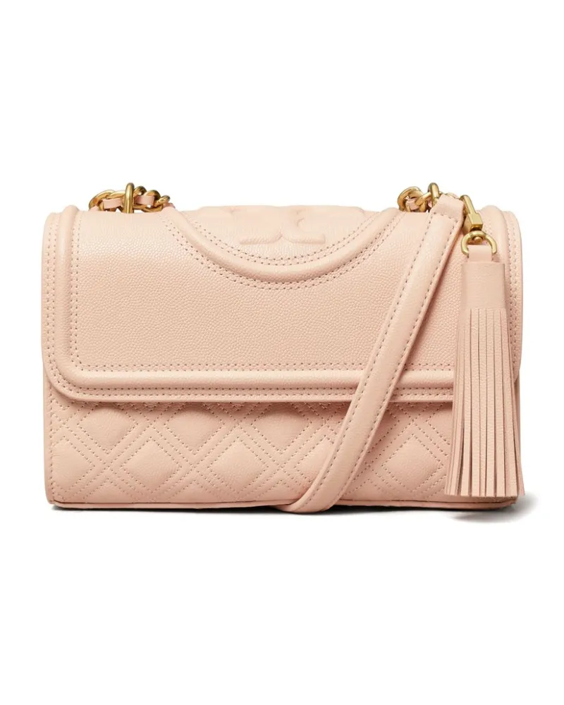 Tory Burch Kleine Fleming Soft Grain Schultertasche - Rosa Rosa