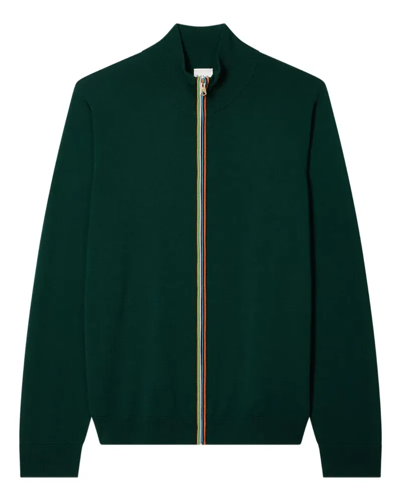 Paul Smith Cardigan mit Reißverschluss - Grün Grün