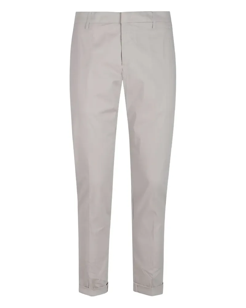 Dondup pleated cuffed straight-leg trousers - Nude Nude