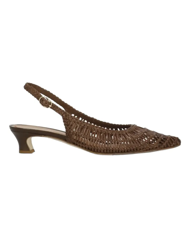 Julie Dee woven slingback pumps - Braun Braun