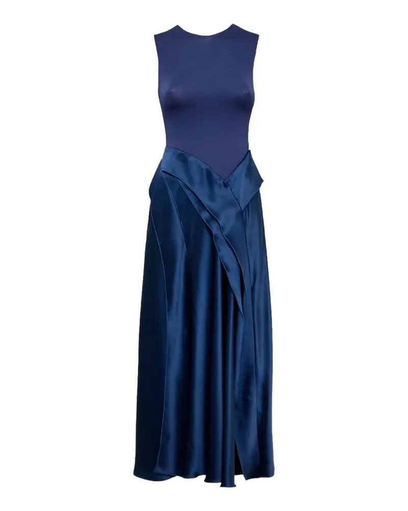 Acler Drapiertes Medici Maxikleid - Blau Blau