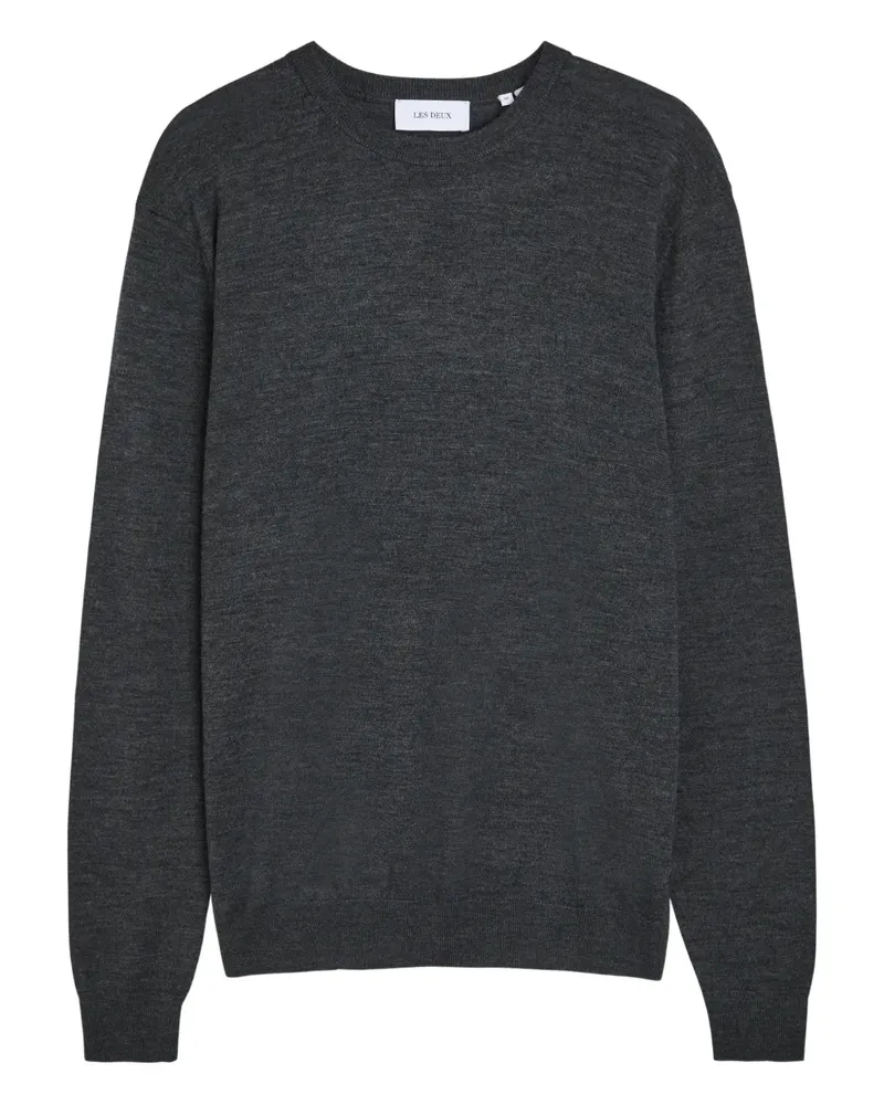 LES DEUX Pullover mit Rundhalsausschnitt - Grau Grau