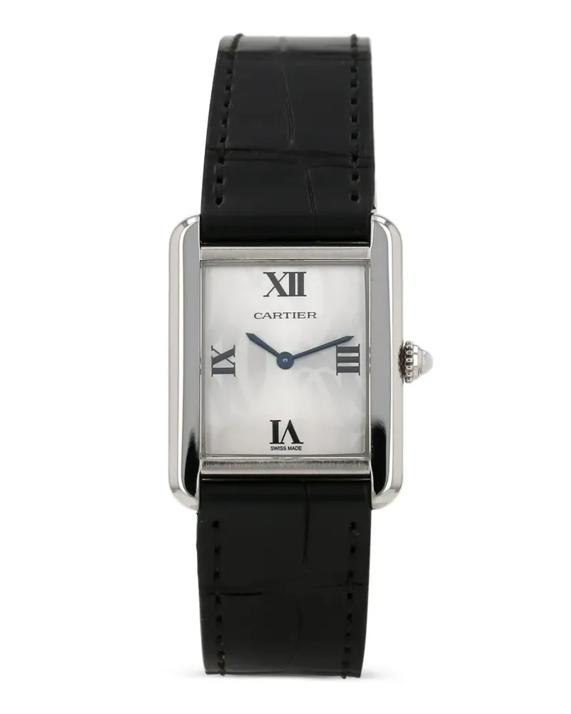 Cartier 2010s Tank Solo 31mm watch - Silber Silber