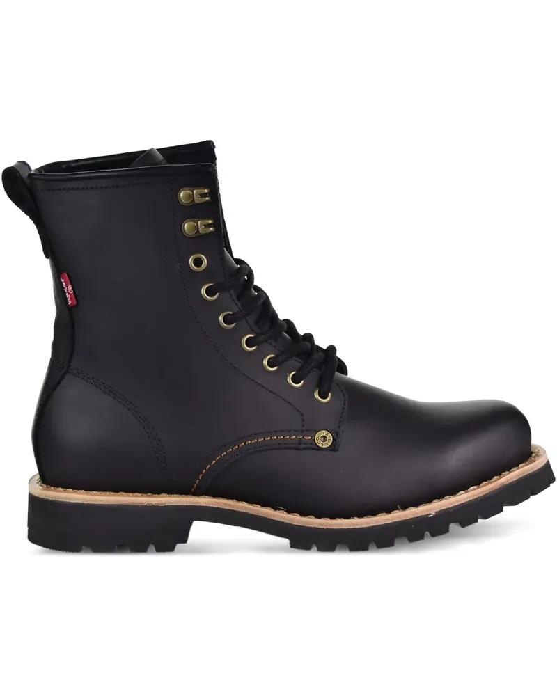 Levi's Baxter Schnürstiefel - Schwarz Schwarz