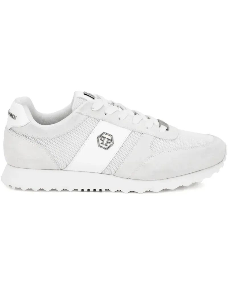 Philipp Plein Portofino Runner Hexagon low-top sneakers - Weiß Weiß