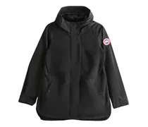 Jacke mit Kapuze - Schwarz