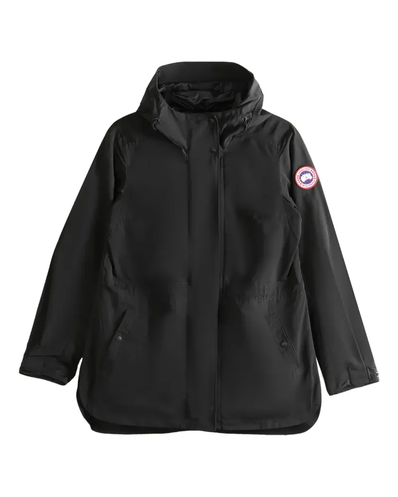 Canada Goose hooded jacket - Schwarz Schwarz