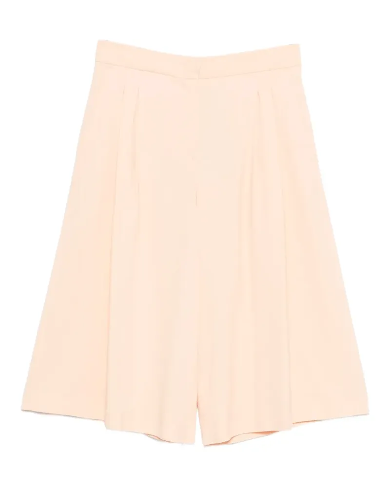 Twin-Set pleated shorts - Nude Nude