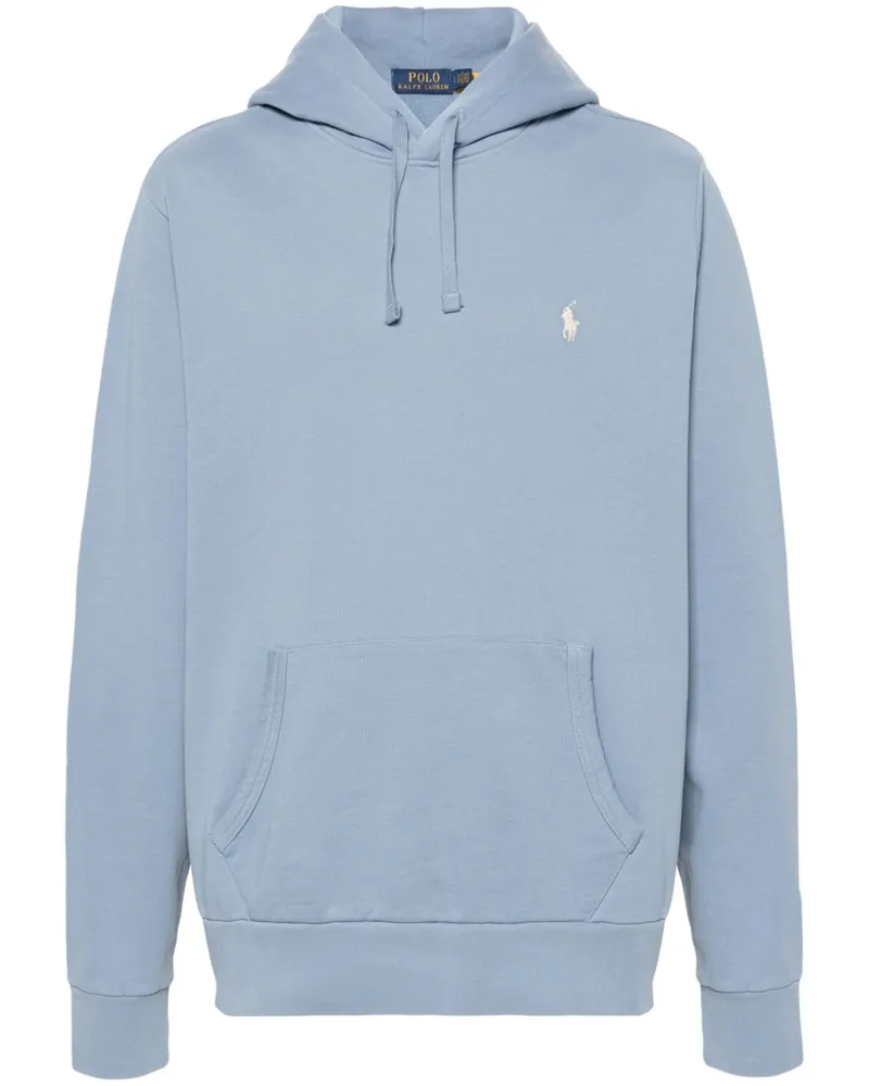 Ralph Lauren Hoodie mit Polo Pony - Blau Blau