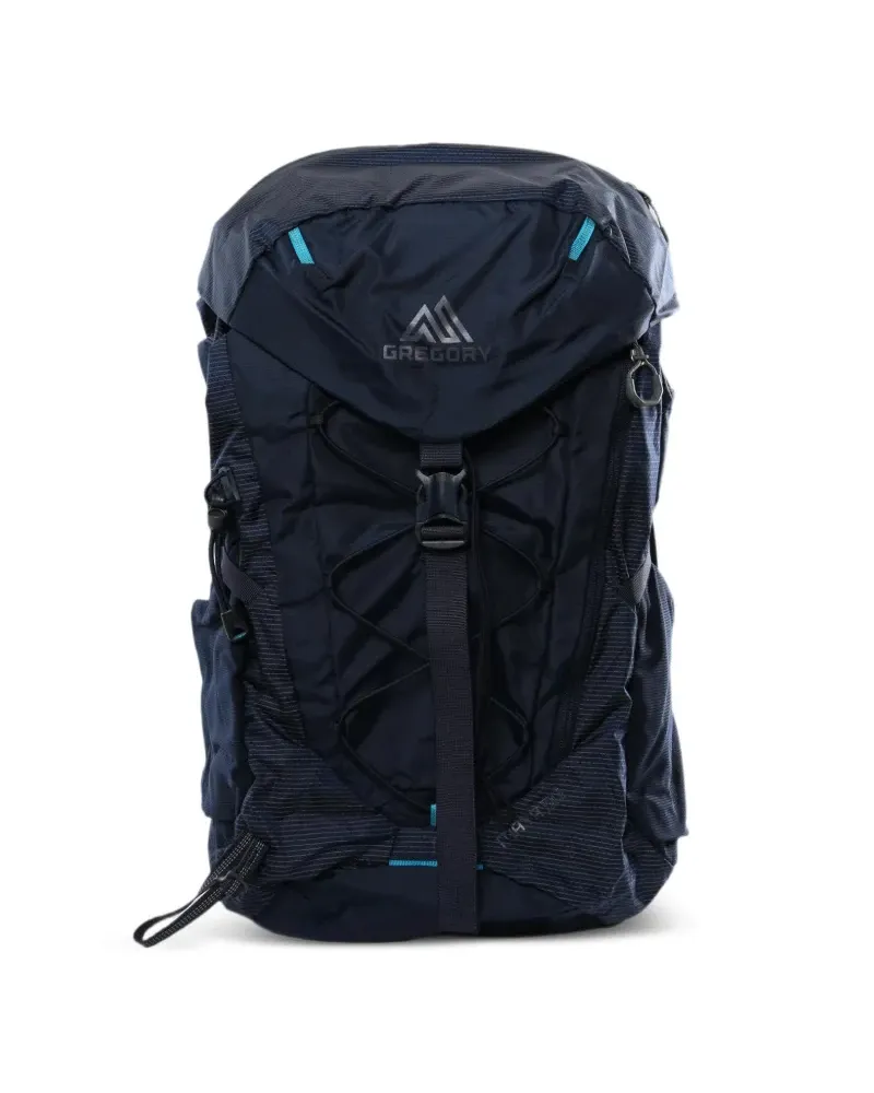 Gregory logo-print panelled backpack - Blau Blau