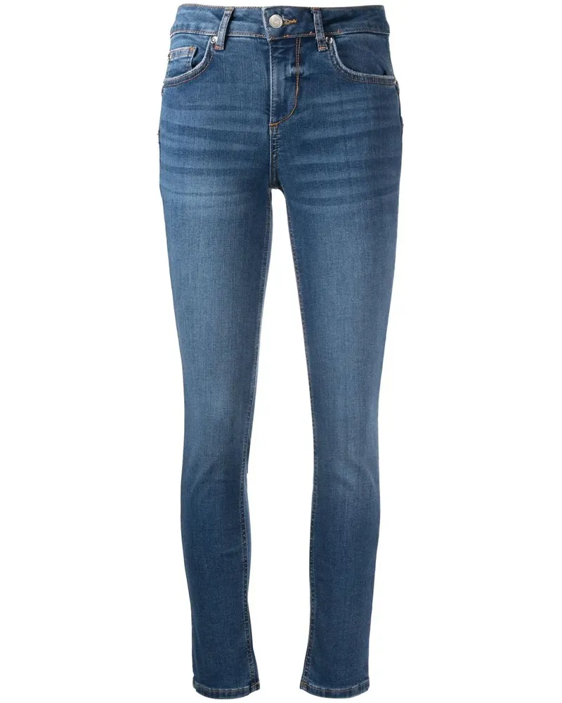 Liu Jo Bottom Up Skinny-Jeans - Blau Blau