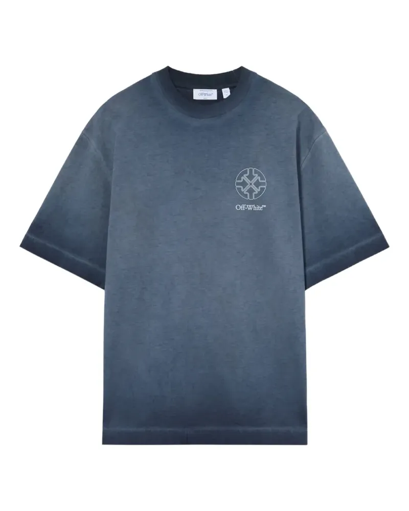 OFF-WHITE Shared Logo Skate T-shirt - Blau Blau