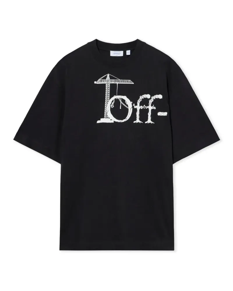 OFF-WHITE Shared Logo Skate T-Shirt - Blau Blau