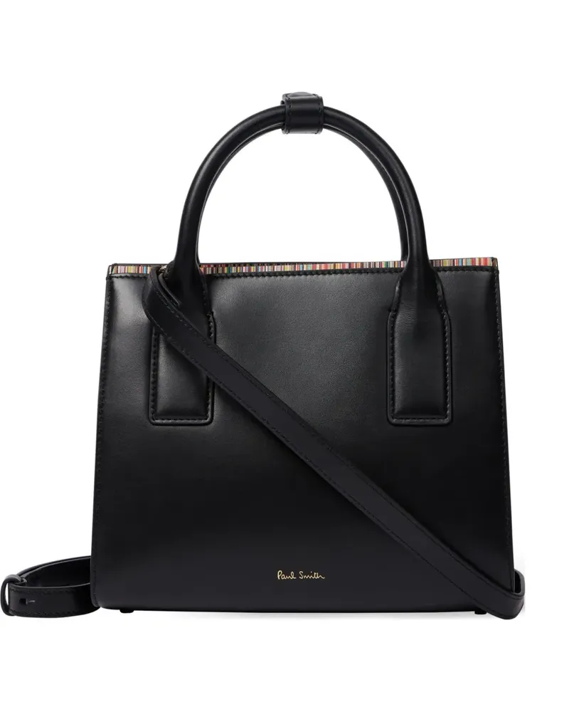 Paul Smith top handle satchel - Schwarz Schwarz