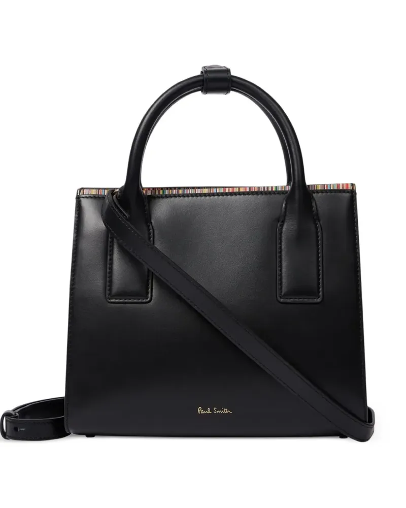Paul Smith Satchel-Tasche mit Henkel - Schwarz Schwarz