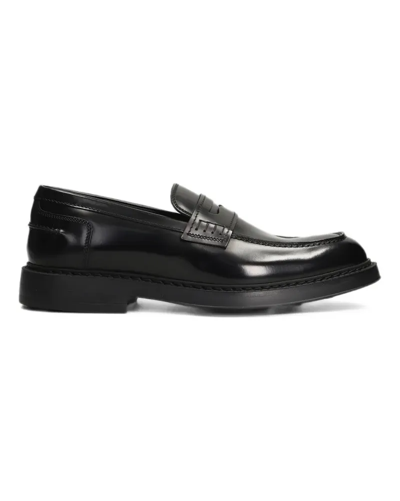 Doucal´s leather penny loafers - Schwarz Schwarz
