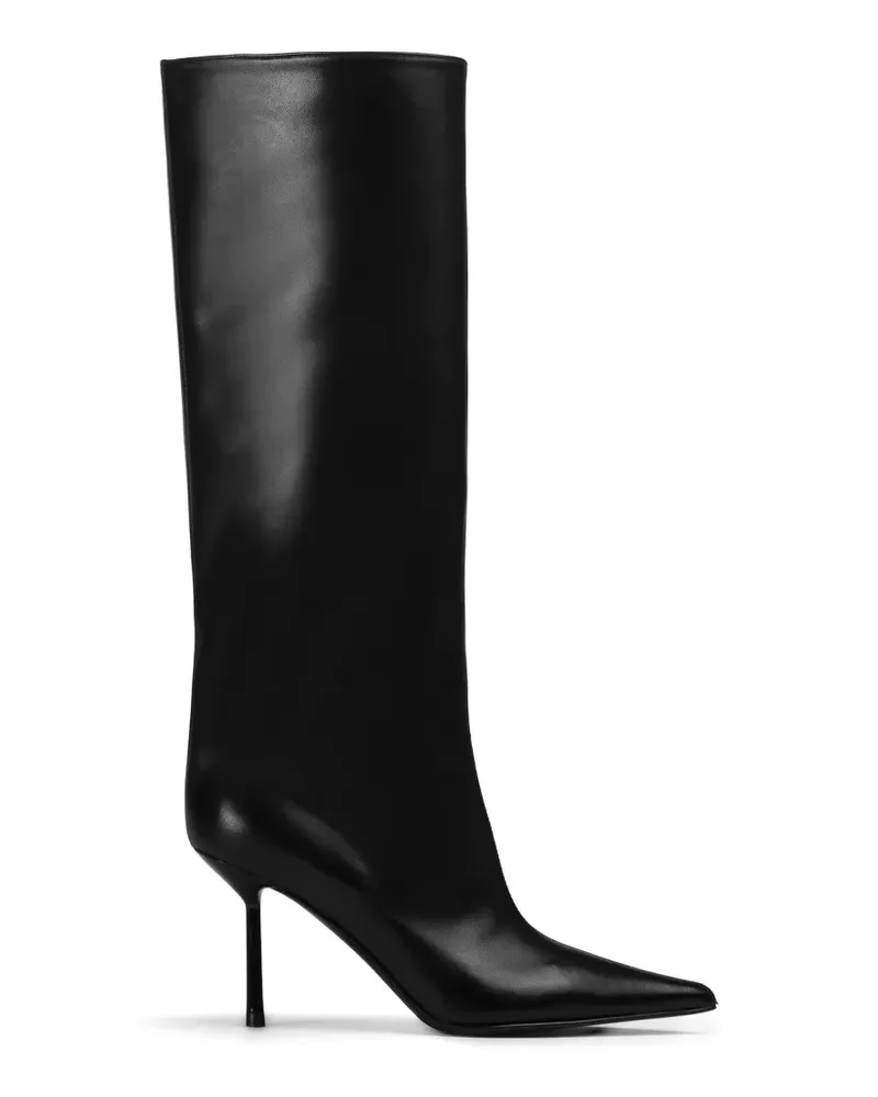 Le Silla Kniehohe Bella Stiefel 80mm - Schwarz Schwarz
