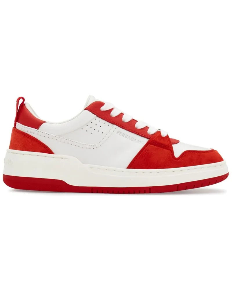 Ferragamo Sneakers mit Kontrasteinsatz - Mehrfarbig Mehrfarbig