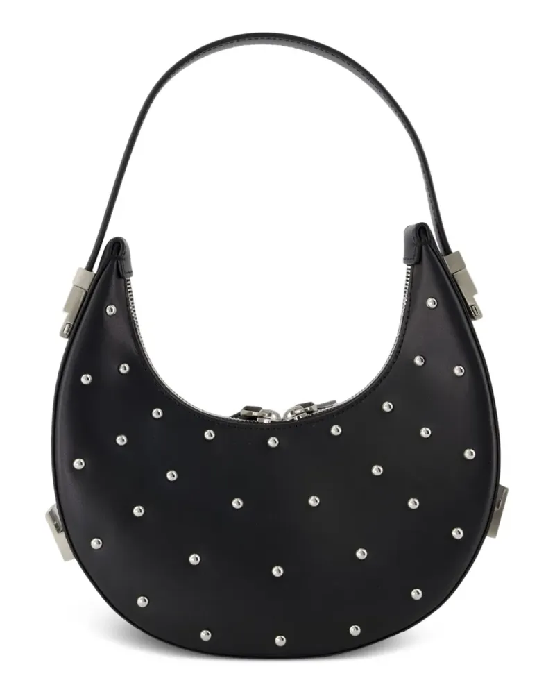 OSOI Schultertasche mit Nieten - Schwarz Schwarz