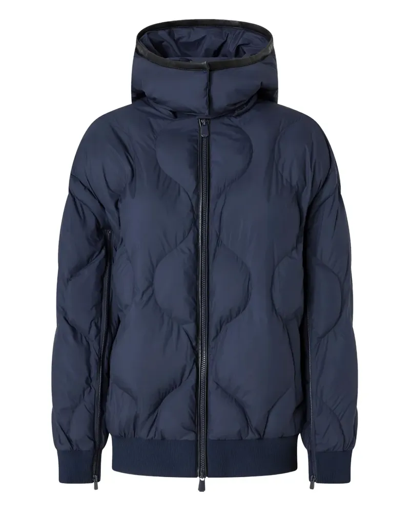 Pinko Gefütterte Kapuzenjacke - Blau Blau