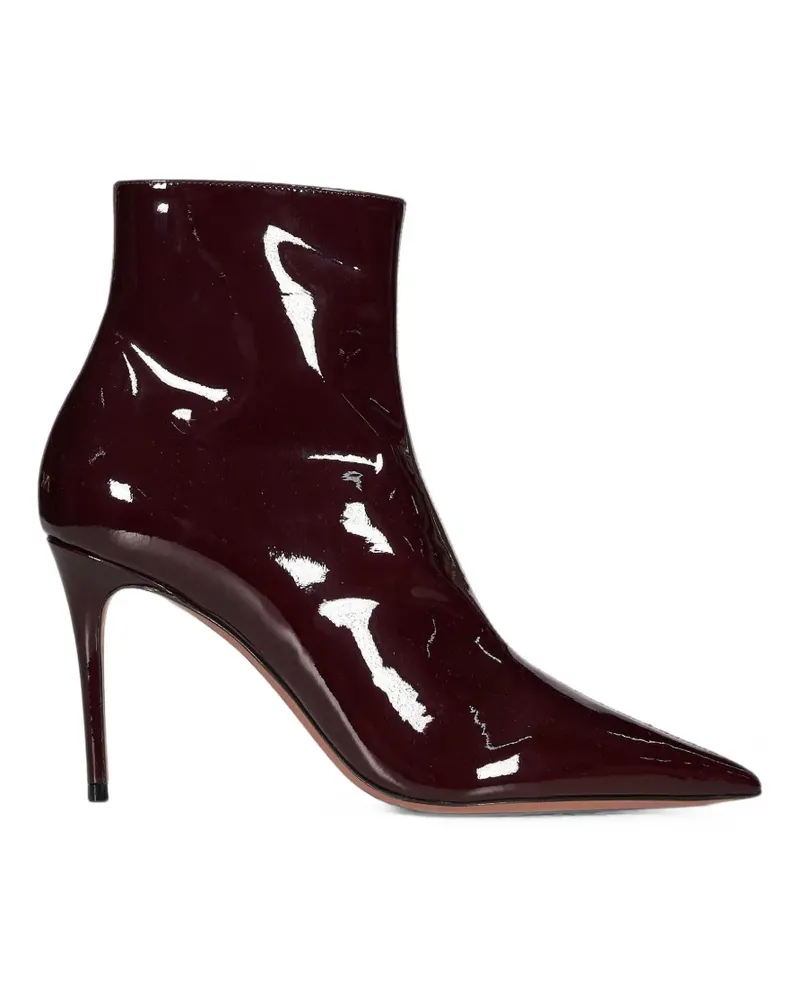 Paris Texas Vera patent leather ankle boots - Rot Rot