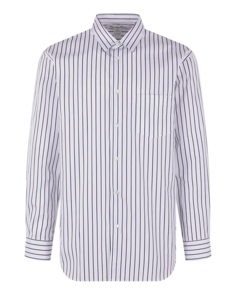 Comme des Garçons striped shirt - Blau Blau