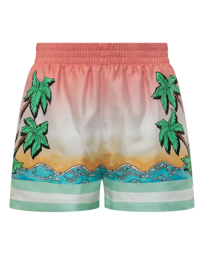 Casablanca Paris Tennis Club Shorts - Rosa Rosa