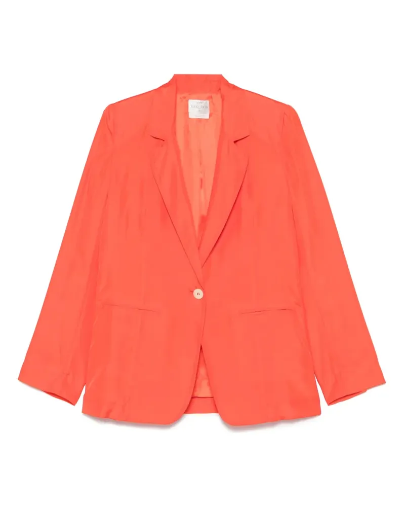 forte_forte Sakko aus Seide - Orange Orange