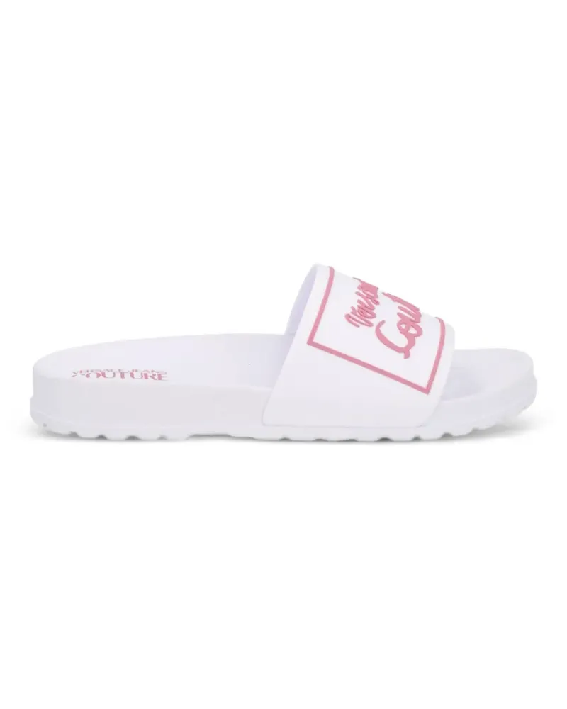 Versace Jeans Shelly logo-detail sandals - Weiß Weiß
