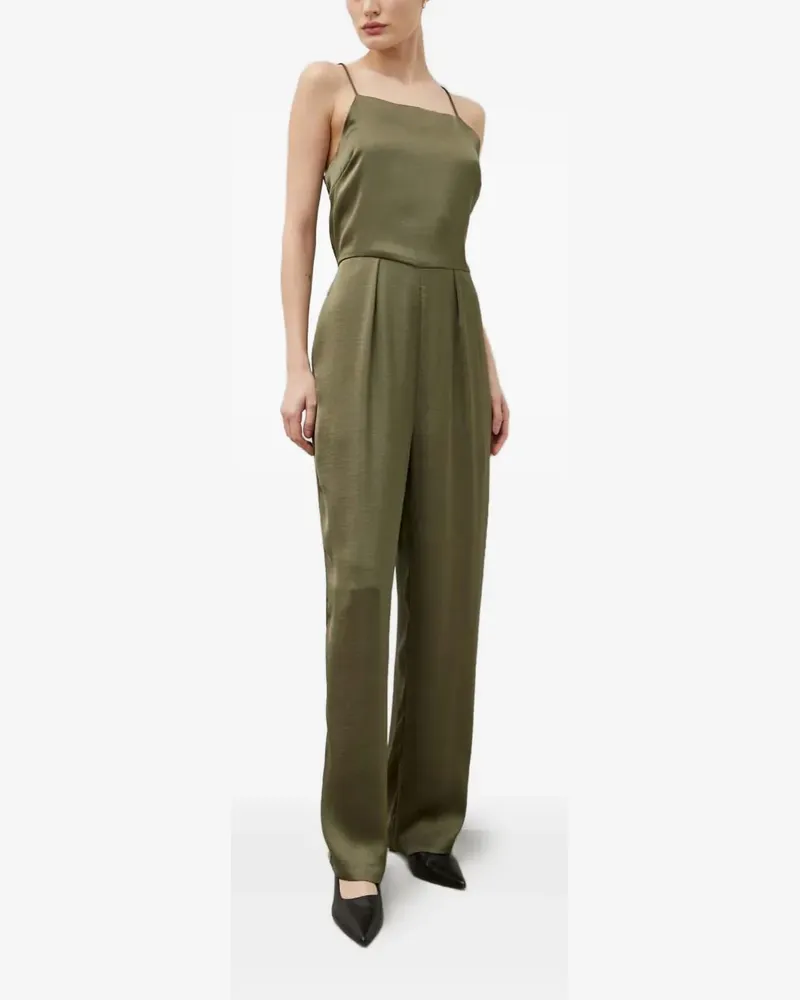 Samsøe & Samsøe Rückenfreier Jumpsuit mit eckigem Ausschnitt - Grün Grün