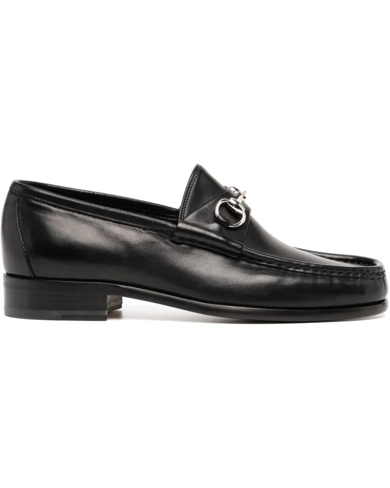 Gucci Loafer mit Stegverzierung - Schwarz Schwarz