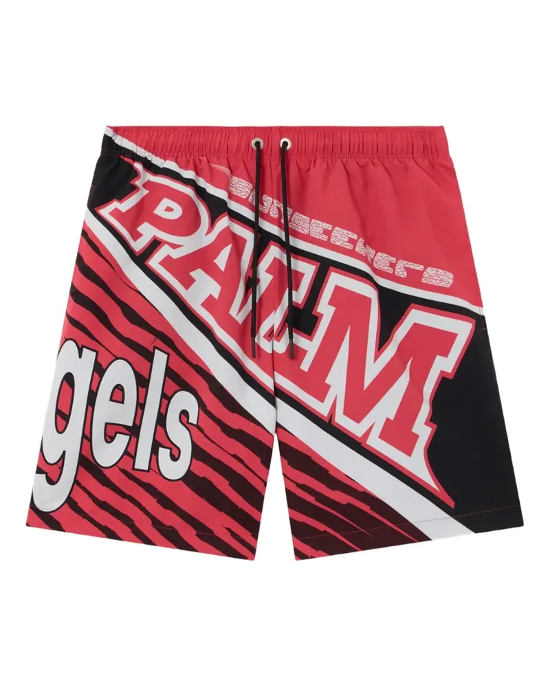 Palm Angels Racing Badeshorts - Rot Rot