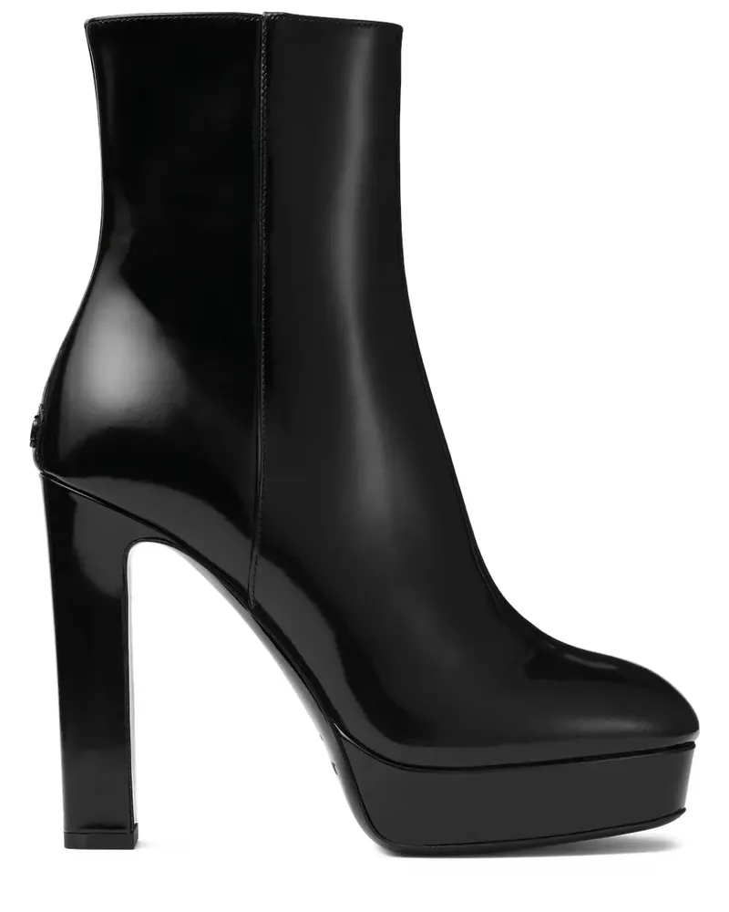 Jimmy Choo Marene Stiefeletten mit Plateau 120mm - Schwarz Schwarz