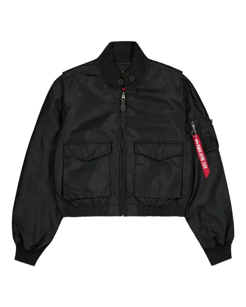 Alpha Industries G-8 WEP 1973 Heritage zipped bomber jacket - Schwarz Schwarz